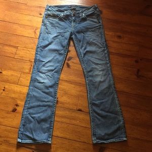 Aiko Bootcut Silver Jeans size W28/L31